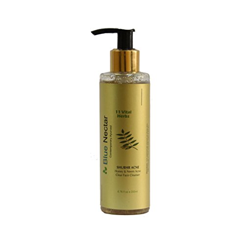 Product Cover Blue Nectar Ayurvedic Acne Face Wash with Honey & Neem (Face Wash Acne_200 ml)