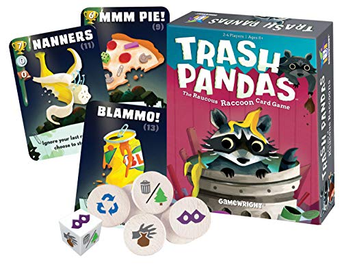 Product Cover Gamewright  Trash Pandas - The Raucous Raccoon Card Game - 252