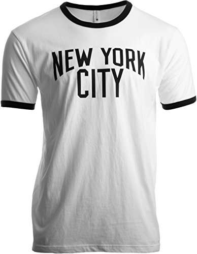 Product Cover New York City | Iconic NYC Lennon Ringer Vintage Retro Style Men Women T-Shirt