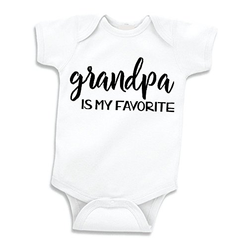 Product Cover Bump and Beyond Designs Surprise Pregnancy Announcement for Grandpa is My Favorite
