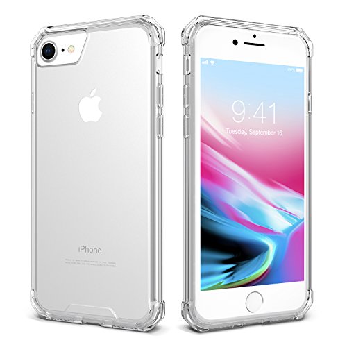 Product Cover iPhone 8 Case, iPhone 7 Case, Abrlrdls Hard Clear Case for Apple iPhone 8 iPhone 7-4.7 inch (Clear)