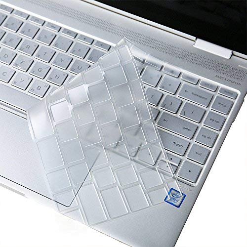 Product Cover Clear Keyboard Cover Skin for 2017 Release 13.3 inch HP Spectre x360 2-in-1 13t-ac00 13-ac013dx ac023dx ac033dx 13-w013dx w023dx w053nr 13-ae011dx ae012dx ae013dx ae014dx ae012nr ae052nr Series Laptop