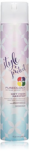 Product Cover Pureology Style + Protect Soft Finish Hairspray | Flexible Hold | Vegan | 11 oz.