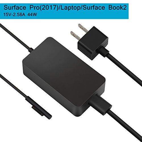 Product Cover BINZET Microsoft Surface Pro 6 Charger & Laptop Charger, 15V 2.58A 44W Portable Charger for Microsoft Surface Laptop & Surface Pro (2017) & Surface Book and Microsoft Surface Pro 3/Pro 4/Pro 5/Pro 6