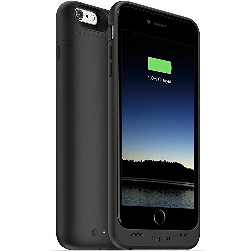 Product Cover mophie juice pack - Protective Battery Case for iPhone 6s PLUS / 6 PLUS (2,600mAh) - Black (Renewed)