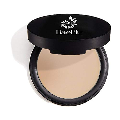 Product Cover BaeBlu Organic Setting Powder, Extend Makeup Wear Time, Minimize Oil and Pores, Sheer Medium
