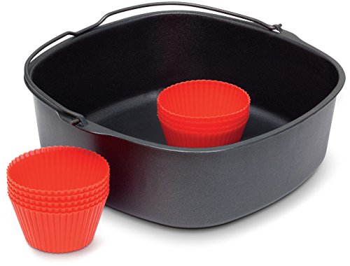 Product Cover Philips Baking Master Accessory Kit with Baking Pan and Silicone Muffin Cups, for Philips Airfryer XXL models- HD9952/01