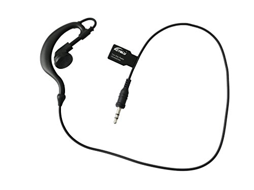Product Cover KEYBLU 3.5mm Listen Only Earpiece 1 Pin G Shape Headset for Hand held mic