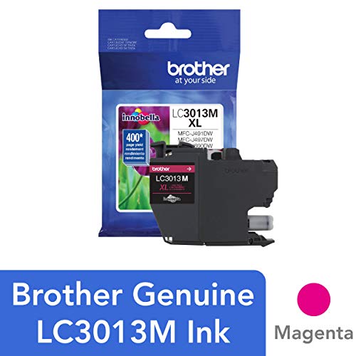 Product Cover Brother Printer LC3013M Single Pack Cartridge Yield Up To 400 Pages LC3013 Ink Magenta