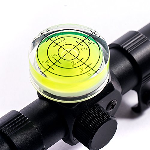 Product Cover GHHJX Precision Scope Magnetic Level For Precison Shooting,Diameter 32mm (Yellow)