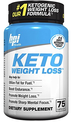 Product Cover BPI Sports Keto Weight Loss - Ketogenic Fat Burner - Keto Weight Loss Pills - Raspberry ketones - Supports Mental Focus - Promotes Endurance - Burn Fat for Fuel - 75 Capsules