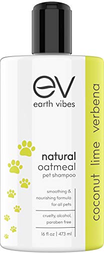 Product Cover Earth Vibes Pet Shampoo Dogs Cats - Organic Formula for Dry Skin
