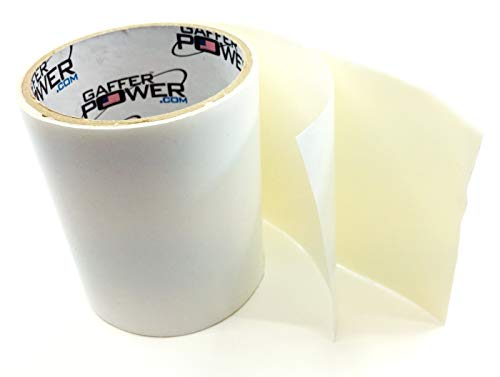 Product Cover Patch & Shield Power Tape White - All Weather Patch Tape | Stretchy Sealing Tape for Roofing, Waterproof Tape for Pipes | Patch Holes & Cracks | Butyl Tape 4 inch x 5 feet