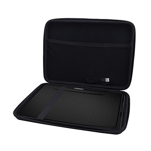Product Cover Hard Case for Wacom Intuos Medium Drawing Tablet fits Model # CTL6100 by Aenllosi