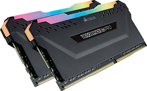 Product Cover CORSAIR VENGEANCE RGB PRO 16GB (2x8GB) DDR4 3600MHz C18 LED Desktop Memory - Black