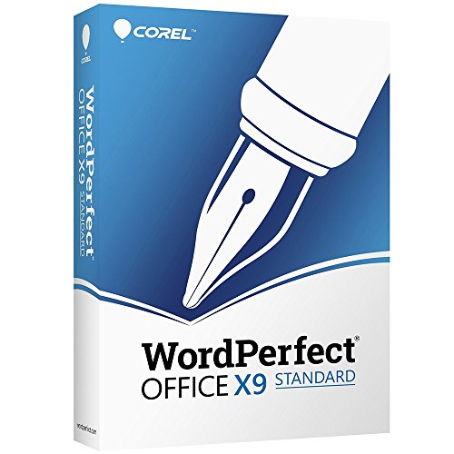 Product Cover Corel WordPerfect Office X9 - All in One Office Suite - Upgrade [PC Disc]