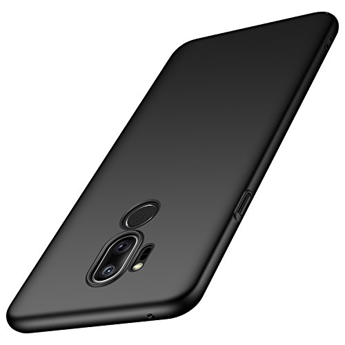Product Cover anccer Compatible for LG G7 ThinQ Case [Colorful Series] [Ultra Thin Fit] Premium PC Material Slim Cover for LG G7 (Black)