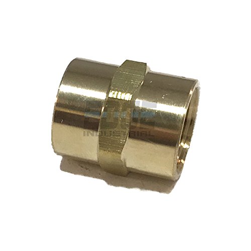 Product Cover EDGE INDUSTRIAL Brass Coupling 3/8
