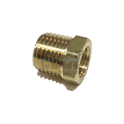 Product Cover EDGE INDUSTRIAL Brass REDUCING HEX Bushing 1/4
