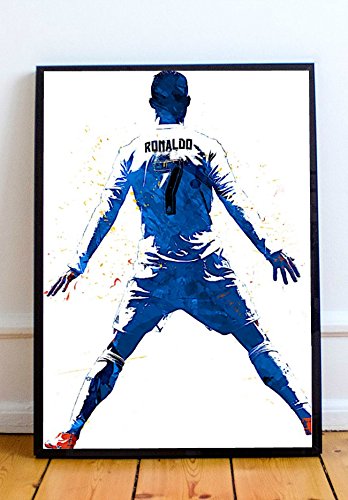 Product Cover Cristiano Ronaldo Limited Poster Artwork - Professional Wall Art Merchandise (More (8x10)