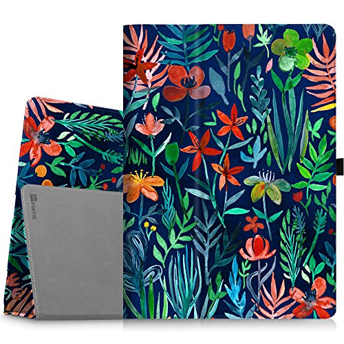 Product Cover Fintie Folio Case for iPad Pro 12.9 (2nd Gen) 2017 / iPad Pro 12.9 (1st Gen) 2015 - [Corner Protection] Premium PU Leather Smart Stand Protective Cover with Auto Sleep/Wake (Jungle Night)