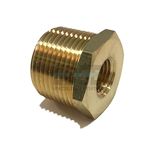 Product Cover EDGE INDUSTRIAL Brass REDUCING HEX Bushing 3/4