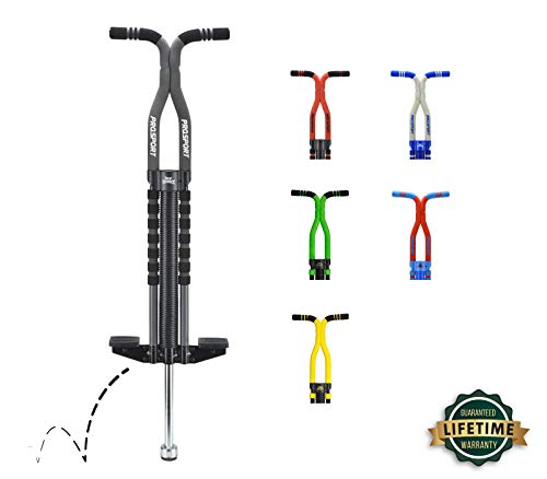 Product Cover New Bounce Pogo Stick for Kids - Pogo Sticks for Ages 9 and Up, 80 to 160 Lbs - Pro Sport Edition, Quality, Easy Grip, PogoStick for Hours of Wholesome Fun