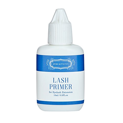 Product Cover Lash Primer for Eyelash Extension 15 ml/Pre-Treatment for Semi Permanent Eyelash/Easily Removes Proteins and Oils/Oil Free/Longer Extension Retention