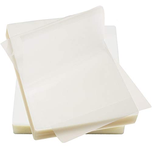 Product Cover Immuson Thermal Laminating Pouches 8.9 x 11.4, 3Mil Thickness, Crystal Clear Finish, 100 Pack