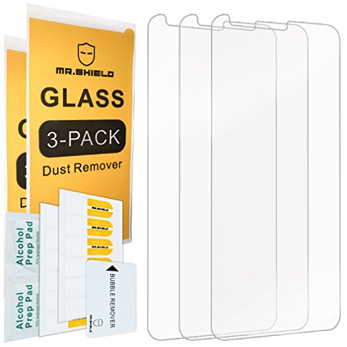 Product Cover [3-Pack]-Mr.Shield for LG Stylo 4 [Tempered Glass] Screen Protector with Lifetime Replacement