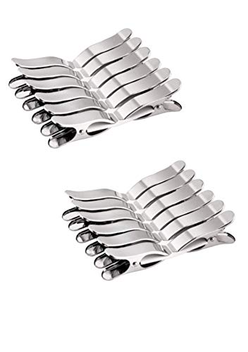 Product Cover Glorious® Stainless Steel Multipurpose cloth clips (Set of 24)