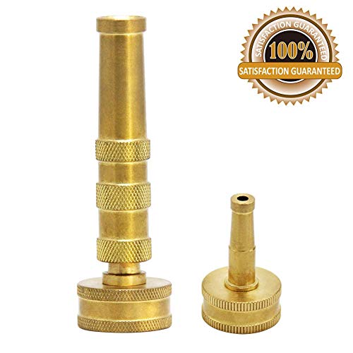 Product Cover Twinkle Star Solid Brass Heavy Duty Adjustable Twist Hose Nozzle Jet Sweeper Nozzle