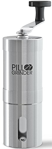 Product Cover Pill Grinder - Stainless Steel Tablet & Vitamin Crusher - Grind and Pulverize Multiple Pills, Medicine to Fine Powder - Use for Feeding Tube, Kids or Pets
