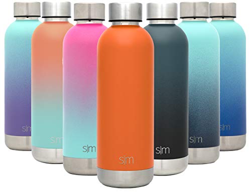 Product Cover Simple Modern 17oz Bolt Sports Water Bottle - Stainless Steel - Double Wall Vacuum Insulated - Leak Proof Bottle -Autumn