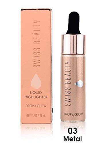 Product Cover Swiss Beauty Drop and Glow Liquid Highlighter ~ 18ml(Metal)
