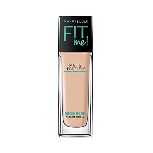 Product Cover Maybelline New York Fit Me Matte+Poreless Liquid Foundation (With Pump), 120 Classic Ivory, 30ml