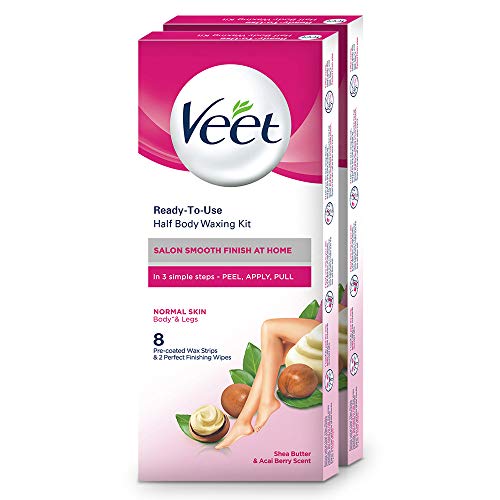 Product Cover Veet Half Body Waxing Kit for Normal Skin - 8 Strips (Pack of 2)