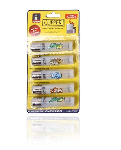 Product Cover CLIPPER LIGHTER Gas Re-Filler Clipper Lighter CP11R SET OF 5