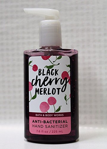 Product Cover Bath & Body Works - Black Cherry Merlot - Full Size - Anti-Bacterial Hand Sanitizer 7.6 Oz