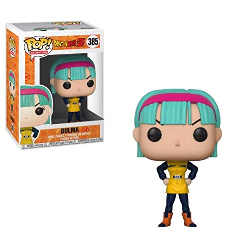 Product Cover Funko Pop Animation: Dragonball Z - Bulma (Yellow Outfit) Collectible Figure, Multicolor