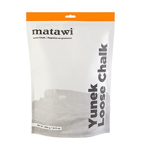 Product Cover Matawi Yunek Loose Chalk 400 Gram (14.11 oz) Enhanced Grip - Pure Gym Chalk for Rock Climbing, Weight Lifting, Crossfit, Gymnastics, Sports - Absorbs Sweat, Protects Skin