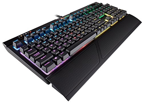 Product Cover CORSAIR Strafe RGB MK.2 Mechanical Gaming Keyboard - USB Passthrough - Linear and Quiet - Cherry MX Red Switch - RGB LED Backlit