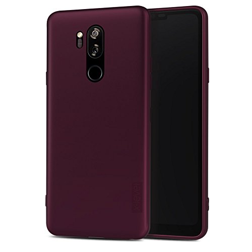 Product Cover LG G7 ThinQ Case, X-level Mobile Phone Case [Guardian Series] Soft TPU Matte Finish Slim Fit Ultra Thin Light Protective Cell Phone Back Cover for LG G7 ThinQ (WineRed)