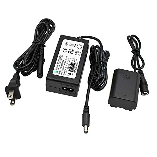 Product Cover Gonine NP-FZ100 AC Power Adapter Kit for Sony BC-QZ1 Battery Charger and Alpha A7 III, A7R III, A9, A9R, A9S Cameras.