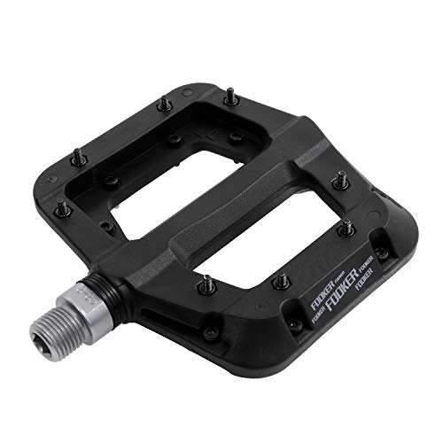 Product Cover FOOKER MTB Pedals Mountain Bike Pedals 3 Bearing Non-Slip Lightweight Nylon Fiber Bicycle Platform Pedals for BMX MTB 9/16