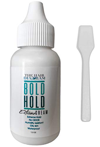 Product Cover Bold Hold Extreme Cream Adhesive for Lace Wigs and Hair pieces | Lace Glue | Wig Glue (original) + SMOOTHING STICK