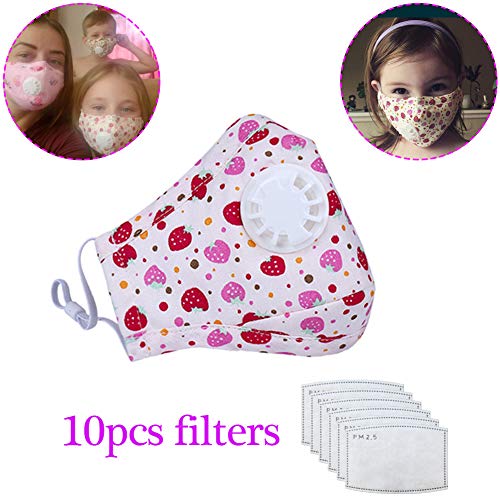 Product Cover Doteonhome Dustproof Mouth Mask for Kids Activated Carbon N95 Mask with Valve