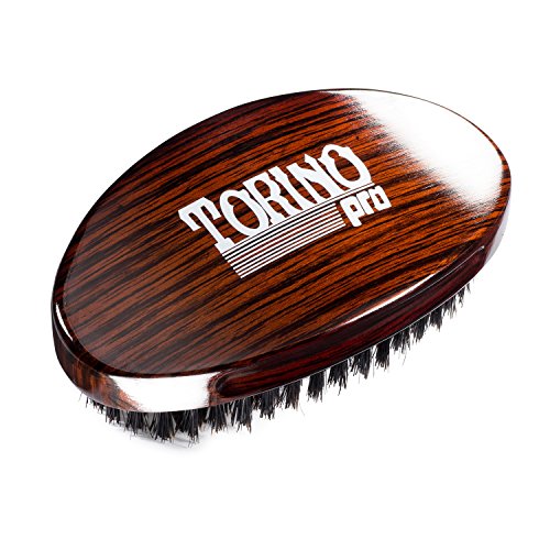 Product Cover Torino Pro Wave Brush #730 By Brush King - Medium Curve 360 Waves Palm Brush - ALL Purpose 360 Waves Brush