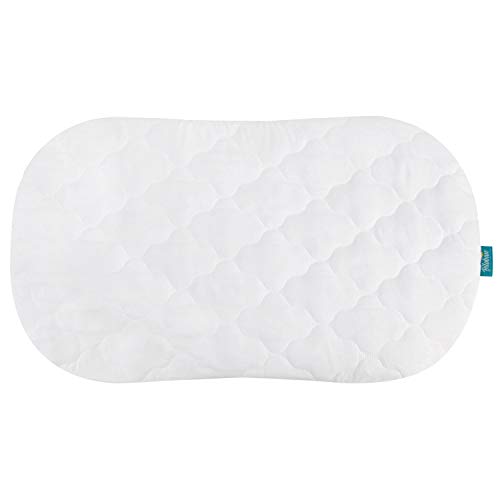 Product Cover Bassinet Mattress Pad Cover, Oval/Hourglass, Waterproof and Soft, Just a Cover, Fits for Halo Bassinest Swivel Sleeper Mattress Perfectly.