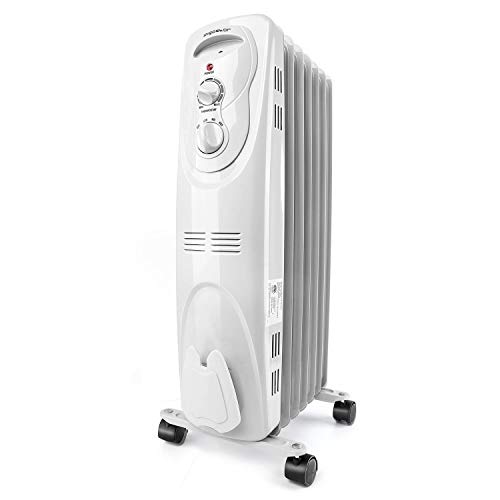 Product Cover Aigostar Pangpang - 1500W Oil Filled Radiator Electric Heater 7-Fin Safe Heat 330000LCK